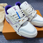 Sneakers White & Purple Details 2023