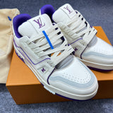 Sneakers White & Purple Details 2023