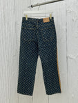 Jeans Blue Monogram & Side Stripes 2024