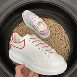 Sneakers White & Red Outline 2024