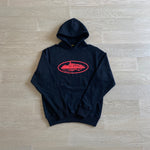 Hoodie Black & Red Logo