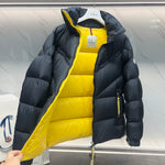 Down Jacket Blue & Yellow