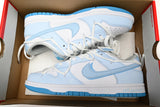 Dunk Low White & Light Blue 2023