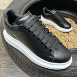 Sneakers Black Engraved Style 2024