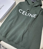 Hoodie Green & Classic Logo 2023