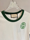 T-Shirt Green Embroidered Logo