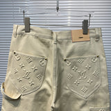 Short Jeans Cream 2024