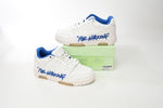 Sneakers White & Blue Writing 2023