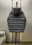 Down Jacket Black & Mini Logo 2023