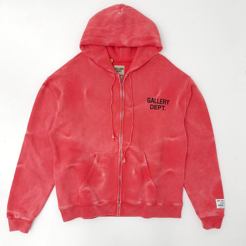 Hoodie Zip-Up Red 2023