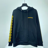 Hoodie Black & Yellow Logos 2023