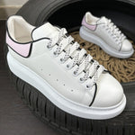 Sneakers White Black & Pink 2024