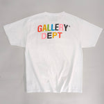 T-Shirt White & Colorful Logo