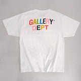 T-Shirt White & Colorful Logo