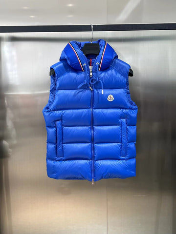 Gilet Blue & Hood