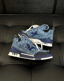 Sneakers Jeans Style Blue 2024