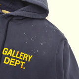 Hoodie Dark Blue & Yellow Logo 2023