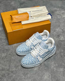 Sneakers Full Monogram Light Blue 2023