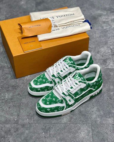 Sneakers Full Monogram Green 2023