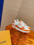 Sneakers White & Orange