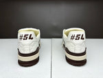 Sneakers White & Brown Details 2024