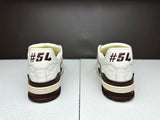 Sneakers White & Brown Details 2024