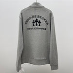 Crewneck Grey & Embroidered Logo 2024