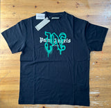 T-Shirt Black & Green Spray Paint 2.0 2024