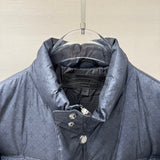 Down Jacket Dark Blue & Cross Monogram 2024