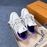 Sneakers White & Purple Details 2023