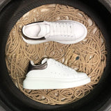 Sneakers White & Dark Bronze Leather Back 2024