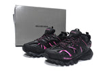 Track Sneakers Black & Pink