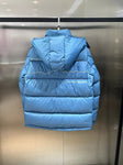 Down Jacket Light Blue Collab