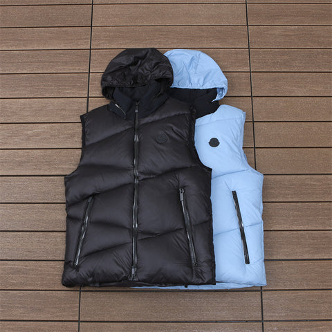 Gilet Black & Light Blue 2024