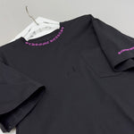 T-Shirt Black & Purple Details 2024