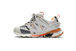 Track Sneakers White & Orange