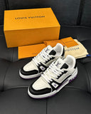 Sneakers White Black & Purple 2024