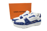 Sneakers White & Blue Square 2024