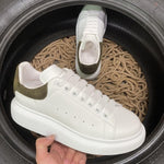 Sneakers White & Moss Velvet 2024