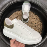 Sneakers White & Moss Velvet 2024