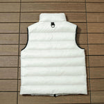 Gilet White & Vertical Logo 2024