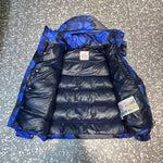 Down Jacket Camo Blue