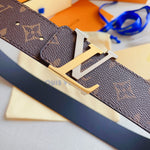 Belt Brown Monogram & Double Color Buckle 2024