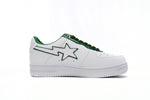 Sneakers White & Green Lines 2024