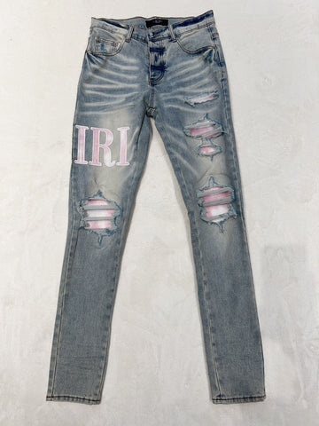 Jeans Light Blue & Pink 2024