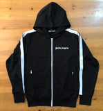 Hoodie Black Zip-Up Classic Style