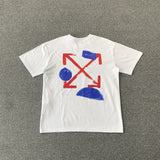 T-Shirt Painted Logo Style 2023 2 Colors