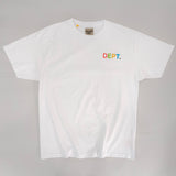 T-Shirt White & Colorful Logo