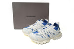 Track Sneakers White & Blue