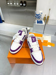 Sneakers White & Purple 2023